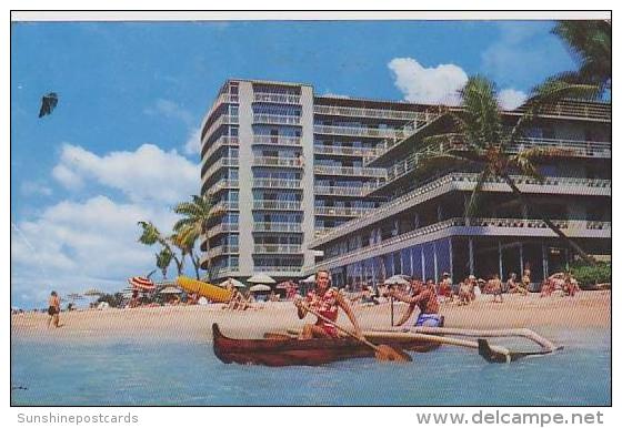 Hawaii Waikiki The Reef Hotel On The Beach At Waikiki - Sonstige & Ohne Zuordnung