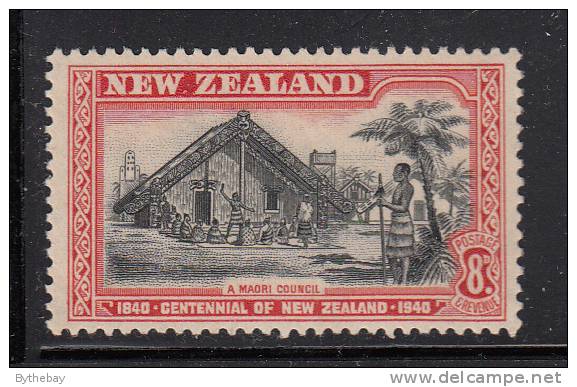 New Zealand MH Scott #239 8p A Maori Council - Unused Stamps