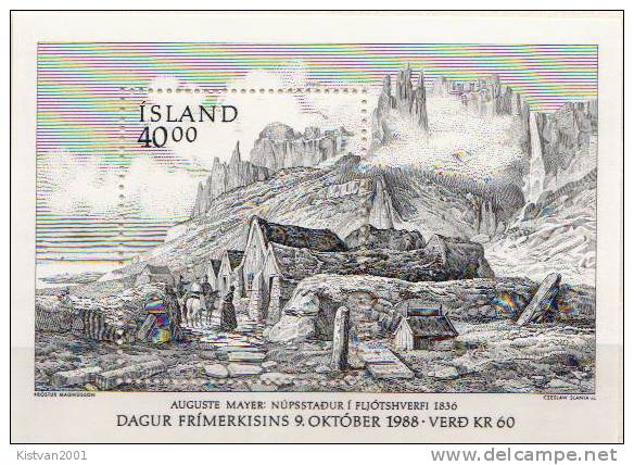 Iceland MNH SS - Tag Der Briefmarke