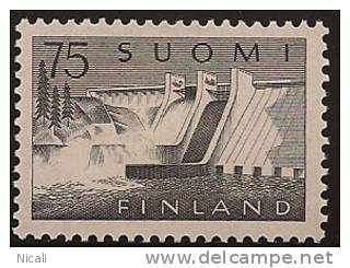 FINLAND 1956 75m Dam SG 557a UNHM JJ32 - Unused Stamps