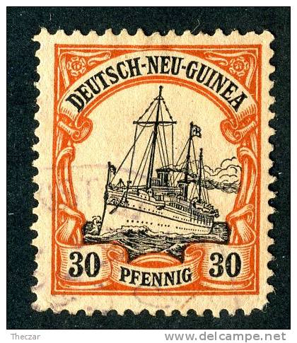 (1086)  New Guinea 1900  Mi.12  Used ~ (michel €25,00) - Nouvelle-Guinée