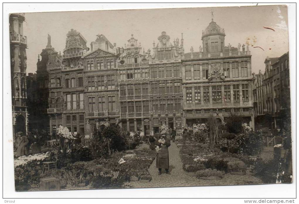 24497  -  Bruxelles  Marché  Aux Fleurs   - Carte  Photo - Märkte