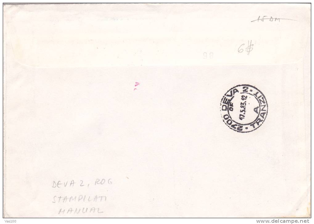 SUBMARINES, SOUS-MARINS, TENDER USS FULTON, SPECIAL POSTMARK ON COVER, 1983, USA - Sottomarini