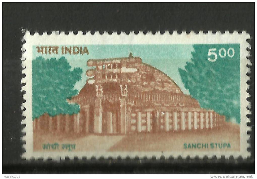 INDIA, 1994, Definitives, (Definitive), Sanchi Stupa, Darker Image,Wmk Upright,  MNH,(**) - Ungebraucht