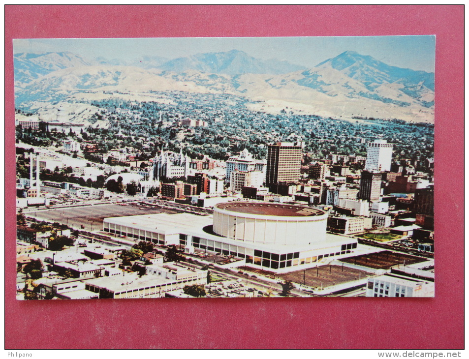 - Utah > Salt Lake City Aerial View Convention  Center   Not Mailed--- Ref 953 - Salt Lake City