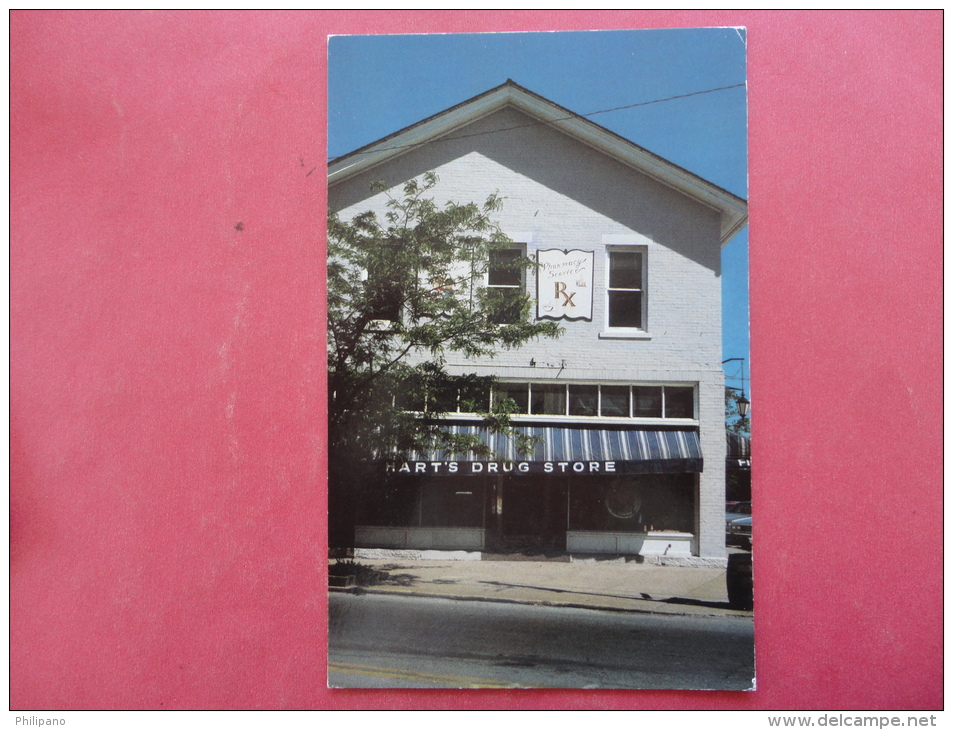 Hart's Corner Drug Store  Vermilion Ohio- Message & Stamp- On Back -Not Mailed    --- Ref 953 - Other & Unclassified