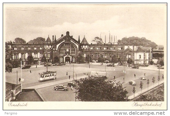 4214/A/FP/13- OSNABRUCK (GERMANIA) - Hauptbahnhof - Osnabrueck