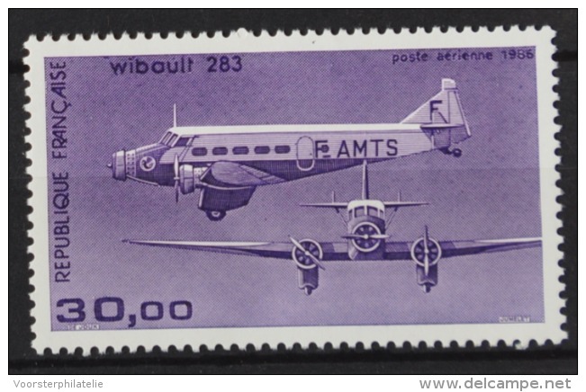 K 020 ++ FRANCE 1986 POSTE ARIENNE AIRMAIL AIRPLANE AVIATION LUCHTVAART VLIEGTUIG   MNH NEUF ** - 1960-.... Neufs