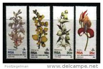 REPUBLIC OF SOUTH AFRICA, 1981, MNH Stamp(s) Orchid Conference, Nr(s) 590-593 - Ongebruikt