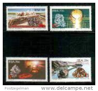 REPUBLIC OF SOUTH AFRICA, 1984, MNH Stamp(s) Minerals, Nr(s) 647-650 - Ungebraucht