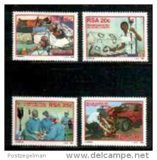 REPUBLIC OF SOUTH AFRICA, 1986, MNH Stamp(s) Giving Blood, Nr(s) 682-685 - Ungebraucht