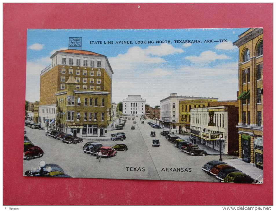 State Line Avenue Texarkana Ark-Tx   Not Mailed   Ref  953 - Autres & Non Classés