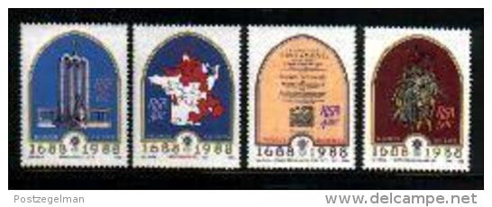 REPUBLIC OF SOUTH AFRICA, 1988, MNH Stamp(s) Hugenotes,  Nr(s) 727-730 - Neufs