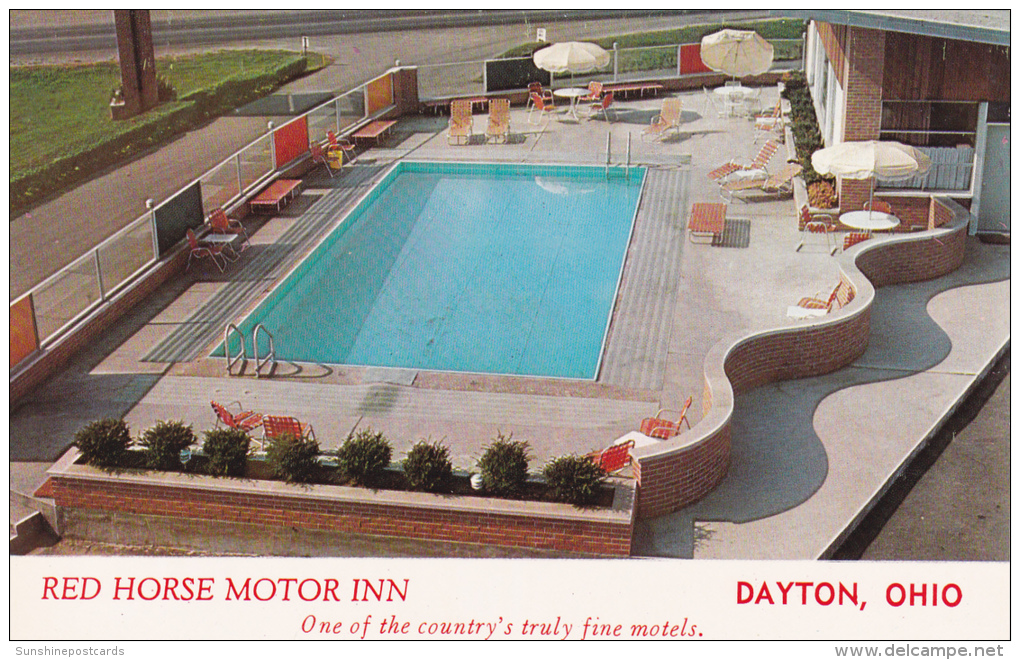 Ohio Dayton Red Horse Motor Inn With Swimming Pool - Dayton