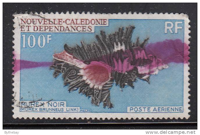 New Caledonia Used Scott #C65 100fr Black Murex (shellfish) - Used Stamps
