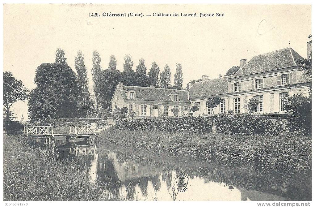 CENTRE - 18 - CHER - CLEMONT - Château De Lauroy - Façade Sud - Clémont