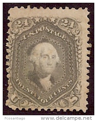 USA 1861 - Yvert #24a - MLH * - Unused Stamps