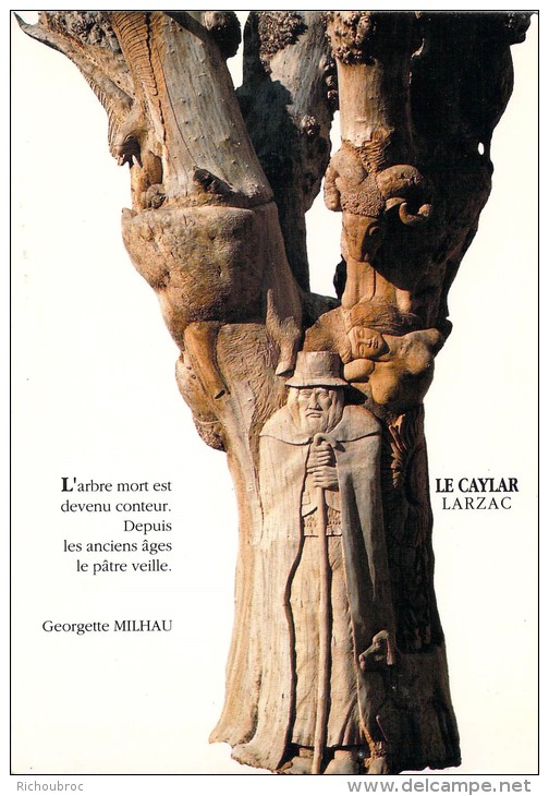 LE CAYLAR LARZAC / L ARBRE MORT / GEORGETTE MILHAU - Other & Unclassified