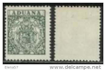 424-SELLO FISCAL ADUANAS NUEVO ** TASA IMPUESTOS FISCALES SPAIN REVENUE MNH  AÑO 1942 .EDIFIL ALEMANY Nº28. NEW ZOLL - Revenue Stamps