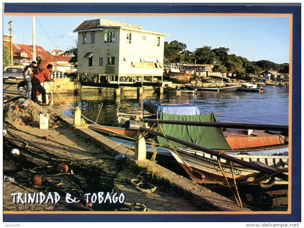 (253) Trinidad And Tobago - Fishing Port - Trinidad