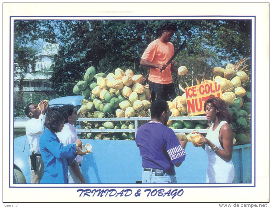 (253) Trinidad And Tobago - Coconut Seller - Trinidad