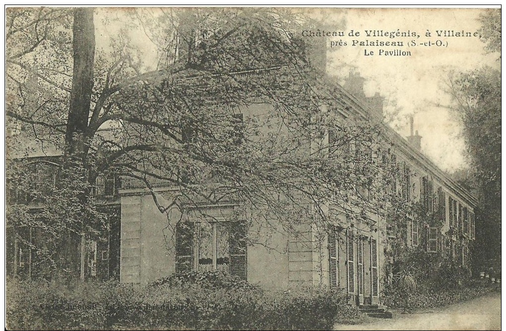 47 - Château De Villegénis, à Villaine Près De Palaiseau - Le Pavillon- - Autres & Non Classés