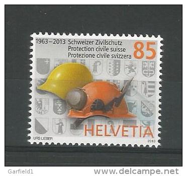 Schweiz  2013  Mi.Nr. 2285 , Zivilschutz - Postfrisch / MNH / Mint / (**) - Ungebraucht