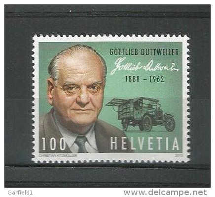 Schweiz  2013  Mi.Nr. 2284 , Gottlieb Duttweiler - Postfrisch / MNH / Mint / (**) - Unused Stamps