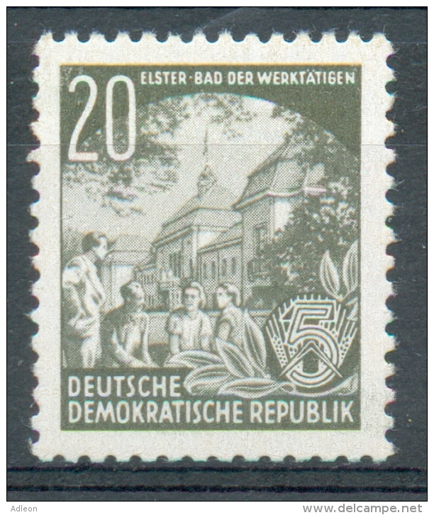 RDA - Série Courante Plan Quinquennal YT 125** / Freimarken Fünfjahrplan Mi.Nr. 370 XII** - Ongebruikt