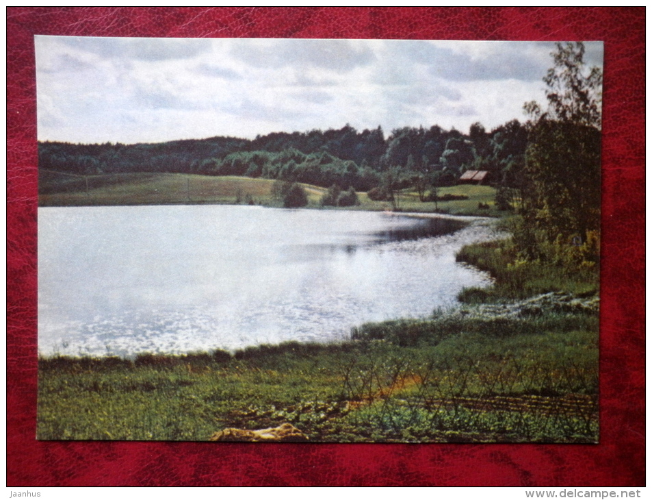 Lake Valgejärv At Rõuge - Estonian Lakes - 1979 - Estonia - USSR - Unused - Estonia