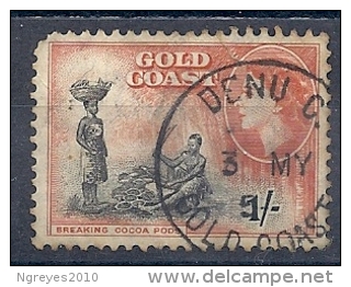 130403502  GOLD COAST GB  YVERT Nº   154 - Côte D'Or (...-1957)