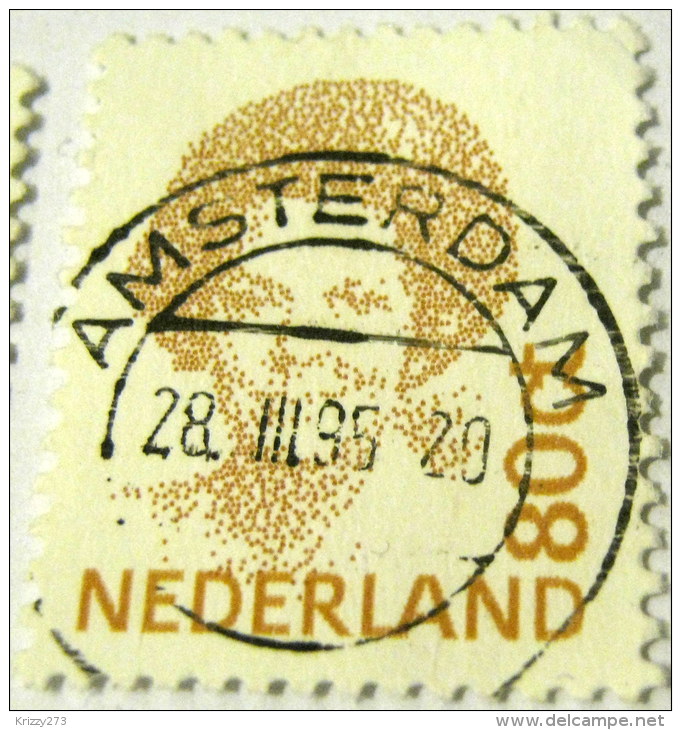 Netherlands 1991 Queen Beatrix 80c - Used - Oblitérés