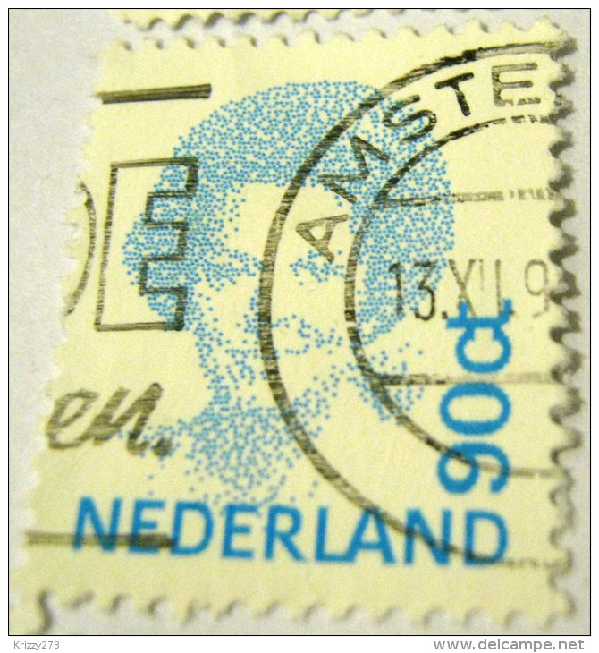 Netherlands 1991 Queen Beatrix 90c - Used - Oblitérés