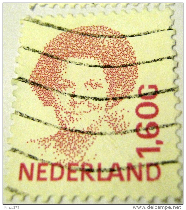 Netherlands 1991 Queen Beatrix 1.60g - Used - Oblitérés