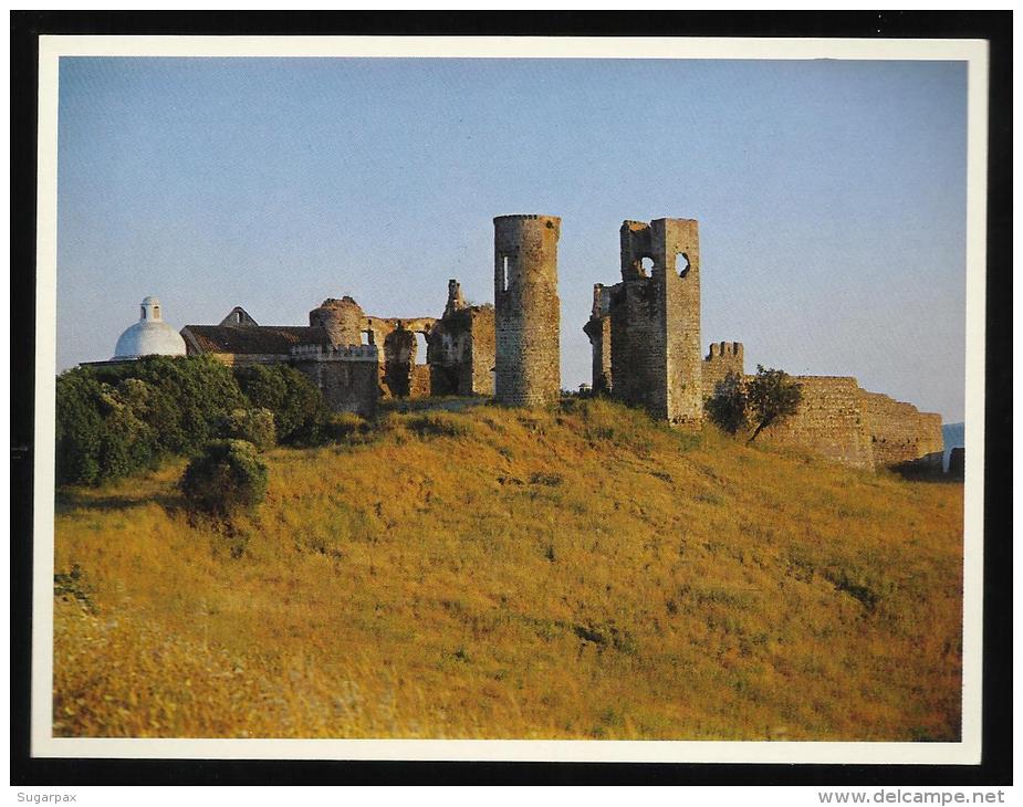 MONTEMOR O NOVO - PAÇO Dos ALCAIDES E IGREJA De SÃO JOÃO BATISTA - CASTELO - PORTUGAL - N.º 3 - 2 Scans - Evora