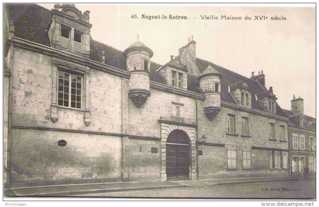 NOGENT-LE-ROTROU - Vieille Maison Du XVIe Siècle - Nogent Le Rotrou