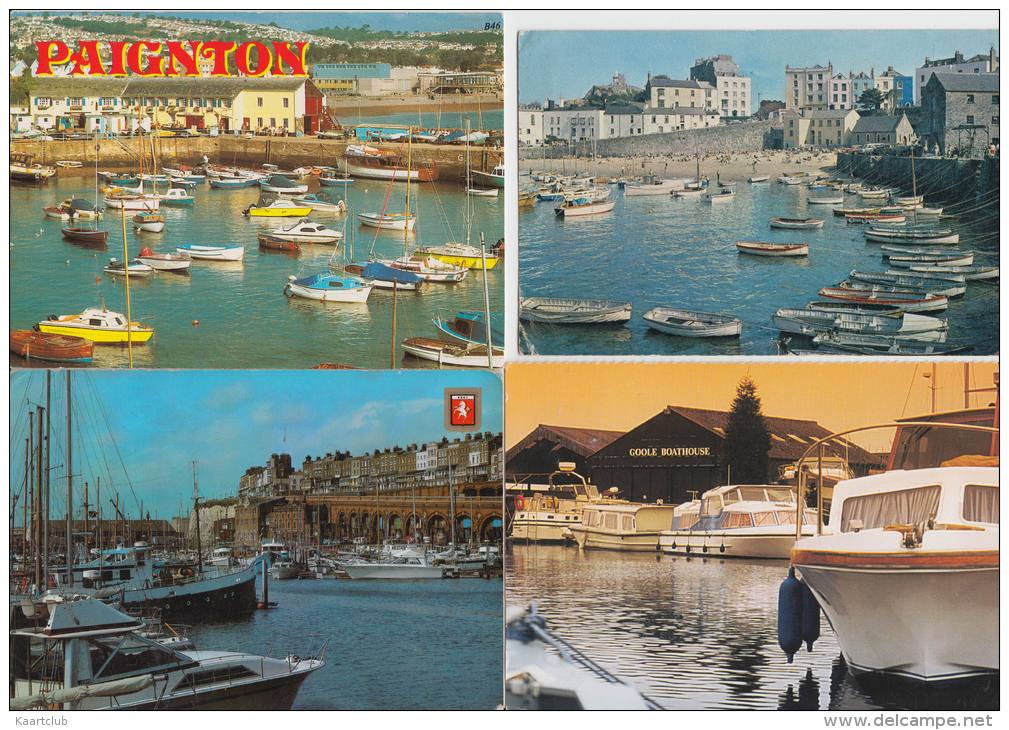 24 POSTCARDS : BOATS & SHIPS - HARBOUR - ENGLAND - Bote/Schiffe/Hafen/Bateaux/Port / Boten/Schepen/Haven - U.K.(8 Scans) - 5 - 99 Postkaarten