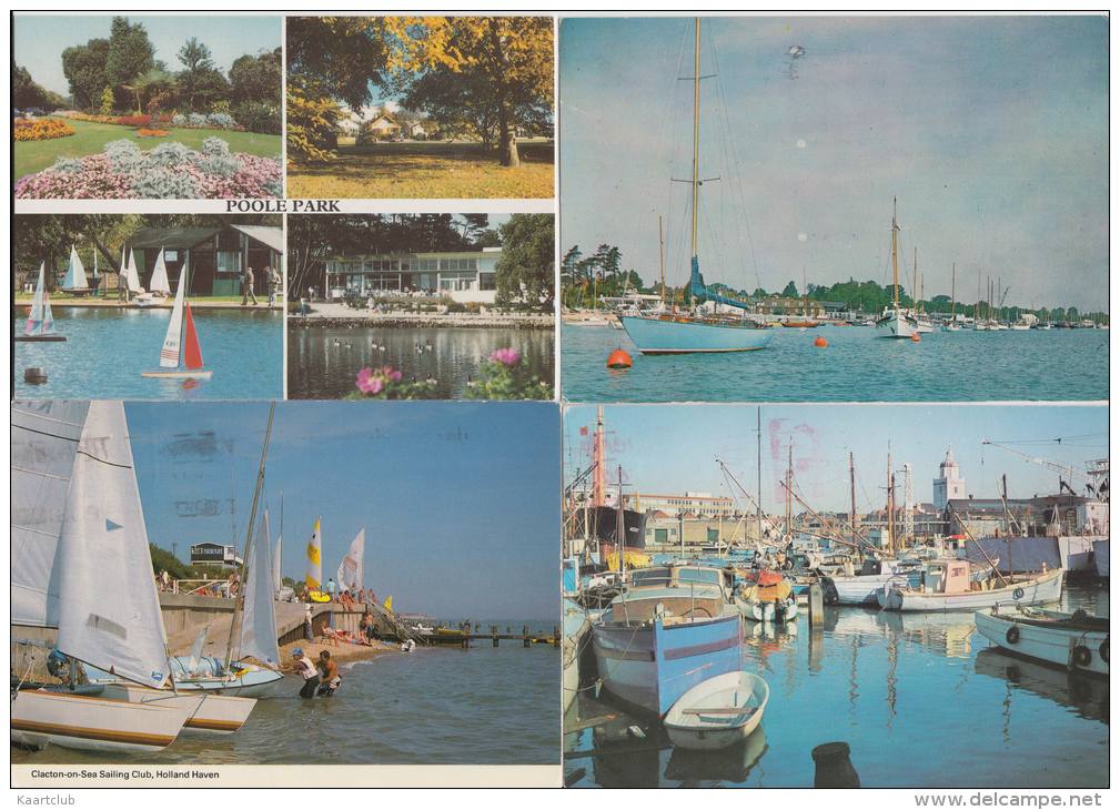 24 POSTCARDS : BOATS & SHIPS - HARBOUR - ENGLAND - Bote/Schiffe/Hafen/Bateaux/Port / Boten/Schepen/Haven - U.K.(8 Scans) - 5 - 99 Postkaarten