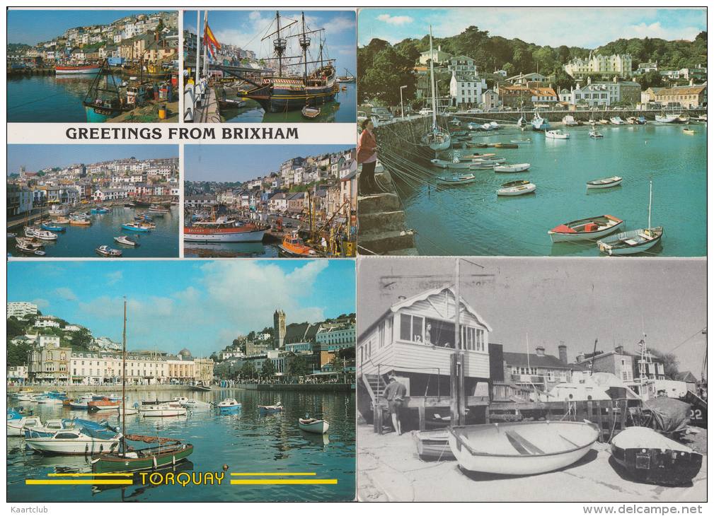 24 POSTCARDS : BOATS & SHIPS - HARBOUR - ENGLAND - Bote/Schiffe/Hafen/Bateaux/Port / Boten/Schepen/Haven - U.K.(8 Scans) - 5 - 99 Postkaarten