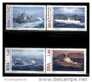 REPUBLIC OF SOUTH AFRICA, 1996, MNH Stamp(s) Commercial Ships,  Nr(s.) 1016-1019 - Ungebraucht