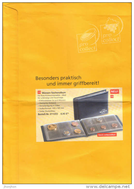 Germany-Postal Stationery Envelope,publicity(philatelie),circulated In 2011-2/scans - Enveloppes - Oblitérées