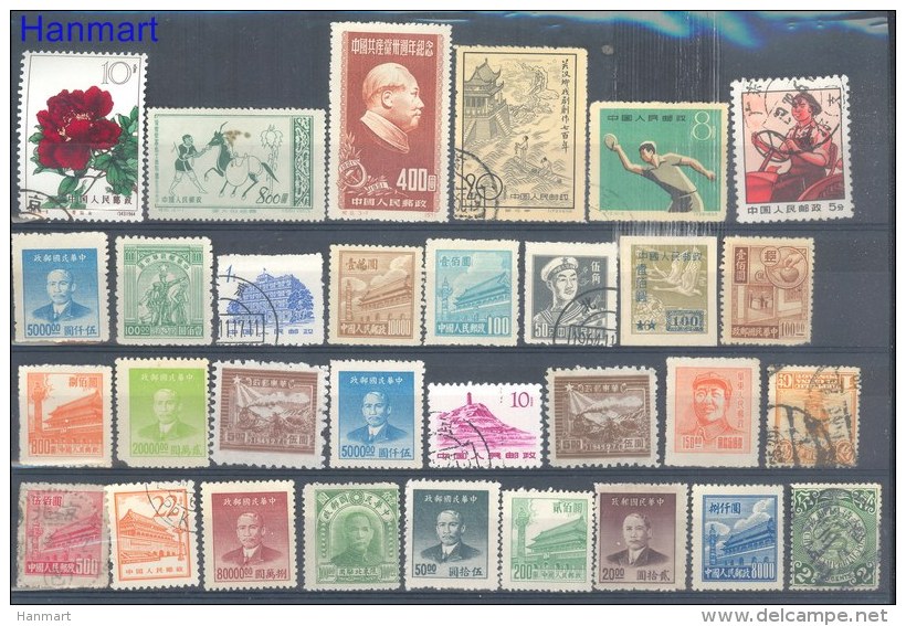 ZESTAW17 - CHINA - Nice Collection Stamps - 60 Pieces - Sonstige & Ohne Zuordnung