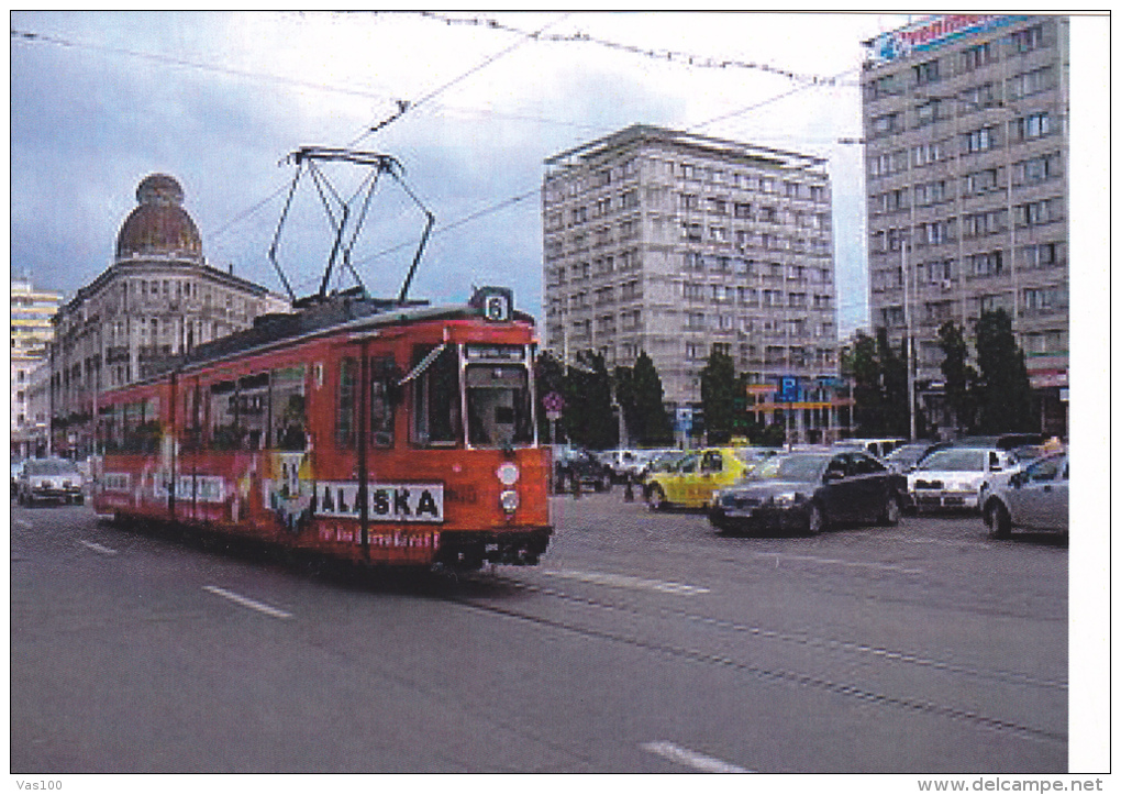 TRAM MOLDOVA, POSTCARD UNUSED - Tramways