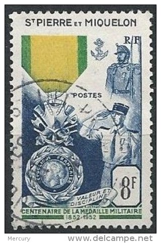SAINT PIERRE Et MIQUELON - Médaille Militaire Oblitérée TTB - Oblitérés