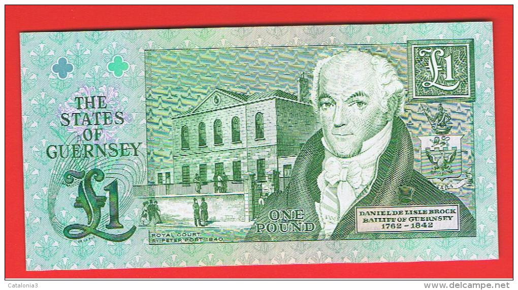 GUERNSEY - 1 Pound SC  P-52 - Guernsey