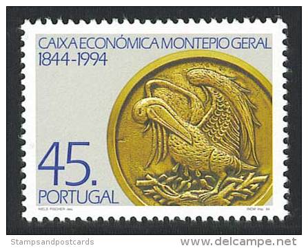 Portugal 1994 Montepio Geral Caisse D´Epargne Pélican ** Savings Bank Pelican ** - Pelikanen