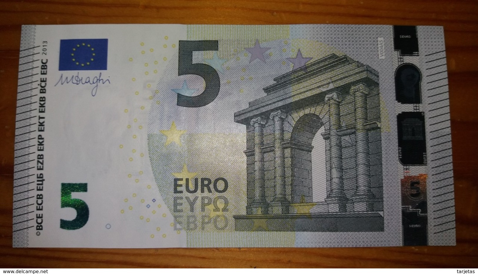 SPAIN- BILLETE DE ESPAÑA DE 5 EUROS DEL AÑO 2013 SERIE VA - UNCIRCULATED - SIN CIRCULAR (BANKNOTE) - 5 Euro