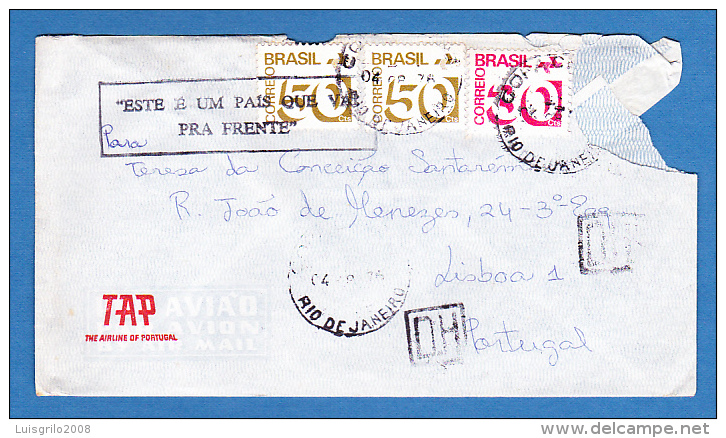 RIO DE JANEIRO 4.9.1976 - Lettres & Documents