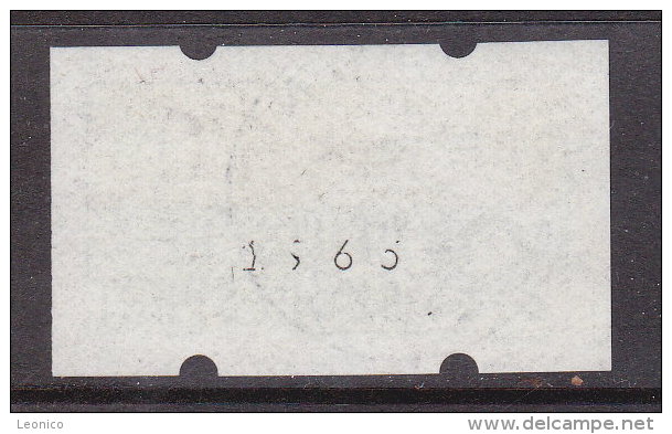 BRD-Germany - Automatenmarken /  Mit Zählnr. /1981 / D114 - Timbres De Distributeurs [ATM]