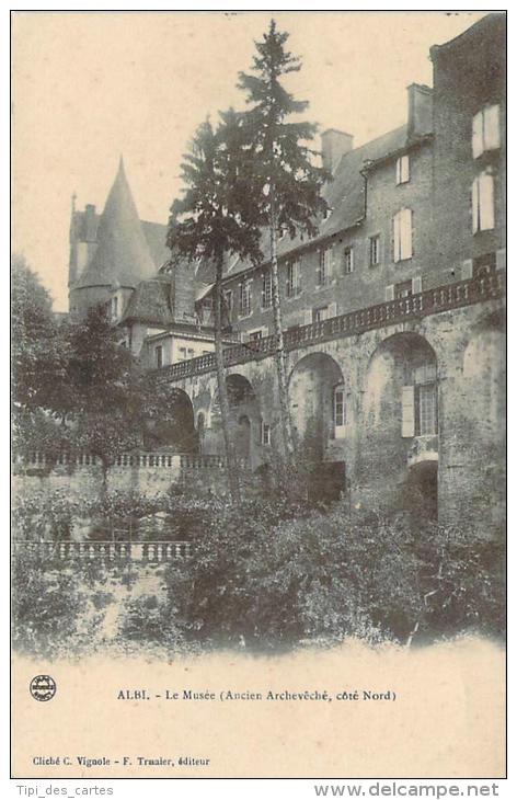 81 - Albi - Le Musée, Ancine Archevêché, Côté Nord - Albi